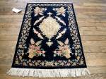 SIL2713 2X3 PERSIAN SILK QUOM RUG