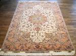 SIL2715 7X10 PERSIAN TABRIZ RUG