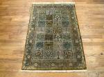 SIL2759 3X4 PURE SILK PERSIAN QUM RUG