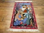 SIL2763 2X4 PERSIAN ISFAHAN PICTORIAL RUG
