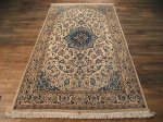 SIL354 4X7 FINE PERSIAN NAIN RUG