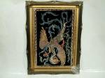 SIL2798 2X4 PICTORIAL FRAME PERSIAN ISFAHAN RUG