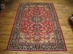 SIL2840 7X10 PERSIAN ISFAHAN RUG