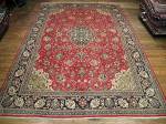 SIL2846 10X15 PERSIAN QUOM RUG