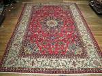 SIL2855 10X14 PERSIAN ISFAHAN RUG