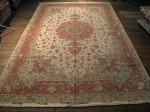 SIL364 12X17 OVERSIZE FINE PERSIAN TABRIZ RUG