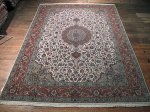 SIL367 10X13 FINE PERSIAN TABRIZ RUG