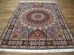 SIL2934 5X7 PERSIAN TABRIZ RUG GONBAD DESIGN