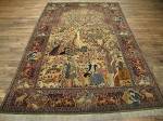 SIL2945 6X9 PERSIAN ISFAHAN RECTANGULAR RUG