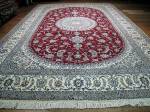 SIL2972 13X19 PERSIAN NAIN OVERSIZE RUG