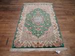 SIL3039 3X4 PERSIAN PURE SILK QUM RUG