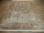 SIL3066 7X10 PERSIAN SILK QUOM RUG