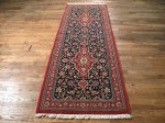 SIL427 3X8 FINE PERSIAN QUOM RUNNER RUG