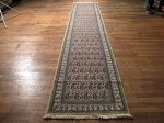 SIL431 3X13 FINE PERSIAN QUOM RUNNER RUG