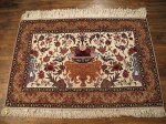 SIL440 4X6 FINE PERSIAN PICTORIAL ISFAHAN RUG