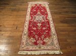 SIL443 3X7 FINE PERSIAN RUNNER TABRIZ RUG