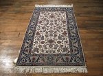 SIL462 4X6 FINE PERSIAN ISFAHAN RUG