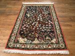 SIL487 3X4 FINE PERSIAN QUOM RUG