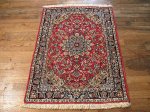 SIL515 3X3 FINE PERSIAN SQUARE ISFAHAN RUG