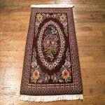 SIL579 2X3 FINE PERSIAN QUOM RUG