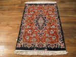 SIL625 3X4 FINE PERSIAN ISFAHAN RUG