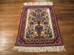 SIL627 2X3 FINE PERSIAN SQUARE ISFAHAN RUG