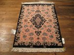 SIL633 3X3 FINE PERSIAN SQUARE ISFAHAN RUG