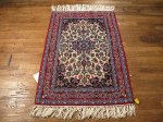 SIL636 3X4 FINE PERSIAN ISFAHAN RUG