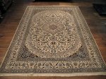 SIL150 10X13 FINE VINTAGE PERSIAN NAIN RUG