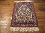 SIL642 3X4 FINE PERSIAN ISFAHAN RUG