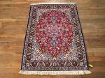 SIL668 3X4 FINE PERSIAN ISFAHAN RUG