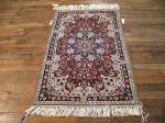 SIL692 3X4 FINE PERSIAN ISFAHAN RUG