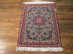 SIL698 3X4 FINE PERSIAN ISFAHAN RUG