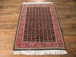 SIL737 3X4 FINE PERSIAN MAHI QUOM RUG