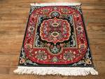 SIL746 2X3 FINE PERSIAN QUOM RUG