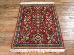 SIL750 2X3 FINE PERSIAN QUOM RUG