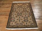 SIL754 3X4 FINE PERSIAN QUOM RUG