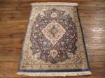 SIL845 2X3 PURE SILK PERSIAN QUOM RUG RAHIMPOUR