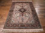 SIL851 4X6 FINE PURE SILK CHINESE RUG