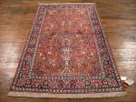SIL856 3X5 PURE SILK PERSIAN QUOM RUG