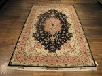 SIL172 7X10 FINE PERSIAN TABRIZ RUG BENAM DESIGN