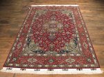 SIL174 5X7 FINE PERSIAN 70RAJ TABRIZ RUG