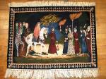 SIL907 2X3 PERSIAN PICTORIAL ISFAHAN RUG