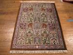 SIL925 2X3 PERSIAN QUOM RUG