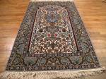 SIL940 4X6 PERSIAN ISFAHAN RUG