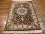 SIL945 3X4 PERSIAN QUOM RUG