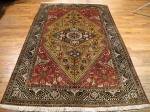 SIL993 5X7 PERSIAN QUOM RUG