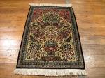 SIL1008 2X3 PERSIAN QUOM RUG