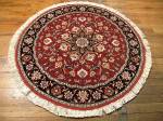 SIL1024 3X3 ROUND PERSIAN TABRIZ RUG