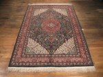 SIL185 6X9 FINE PURE SILK CHINESE RUG